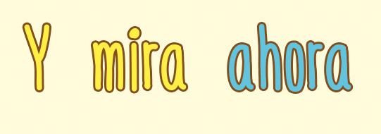 Y mira ahora