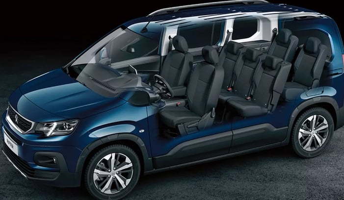 furgonetas de 7 plazas de Peugeot