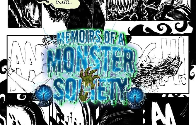 a comic strip strip of a monster hunter monster hunter