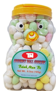 Coconut Ball Cookies , Bánh men bi tròn nhỏ UpBe Food