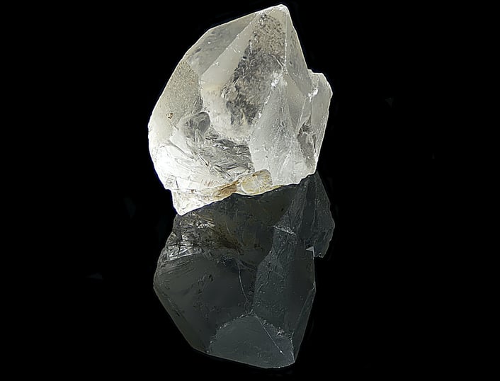 Beautiful clear quartz crystal
