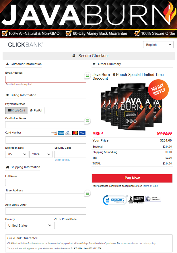 Image: Secure Check Out