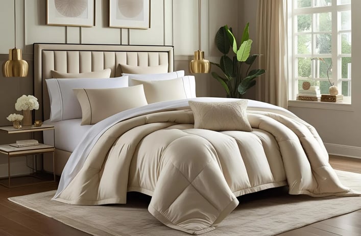 Luxurious Bedding for a Hotel-Like Feel