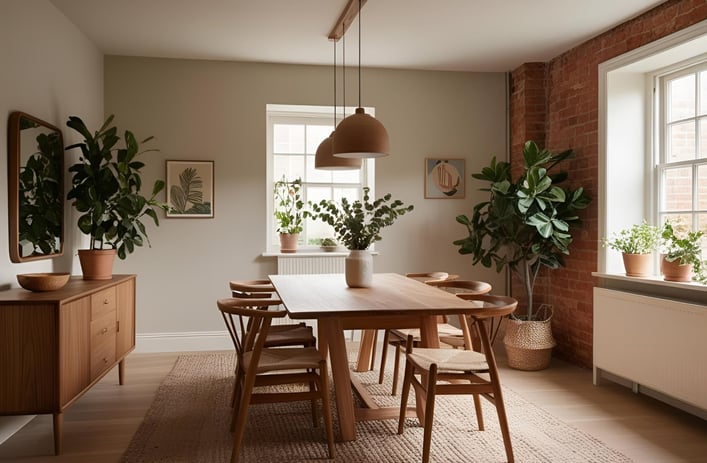 Dining hall design generates warmth