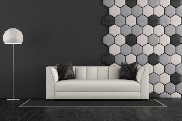 Black and Grey Wall Color
