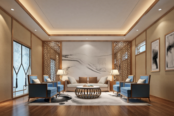 False Ceiling for Rectangular Hall