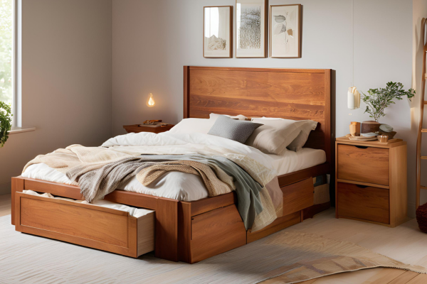 Wooden Bed Design