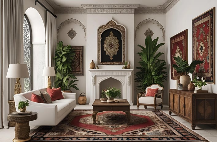 Artistic Decor and Global Influence