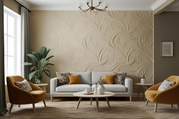 3D Wall Putty Design