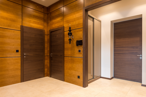 Wooden panel Door Design