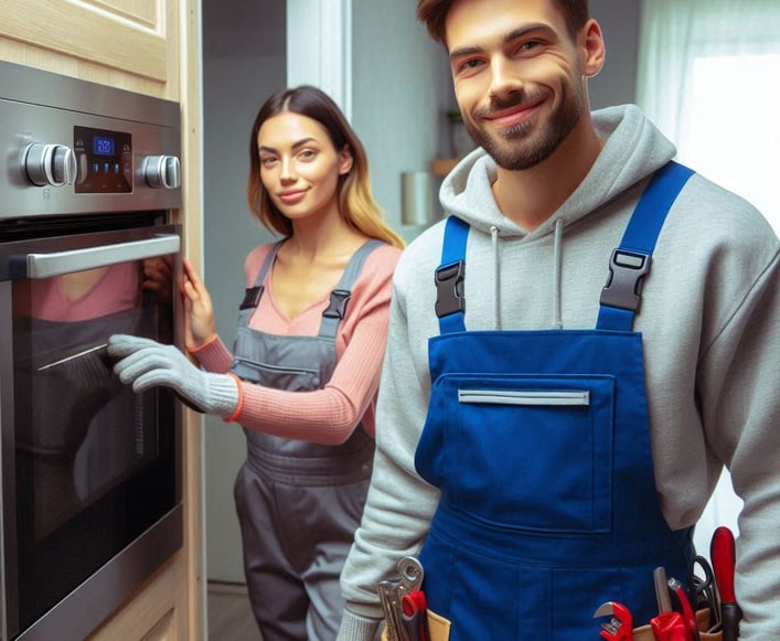 appliance repair experts in Charlotte repair commercial oven