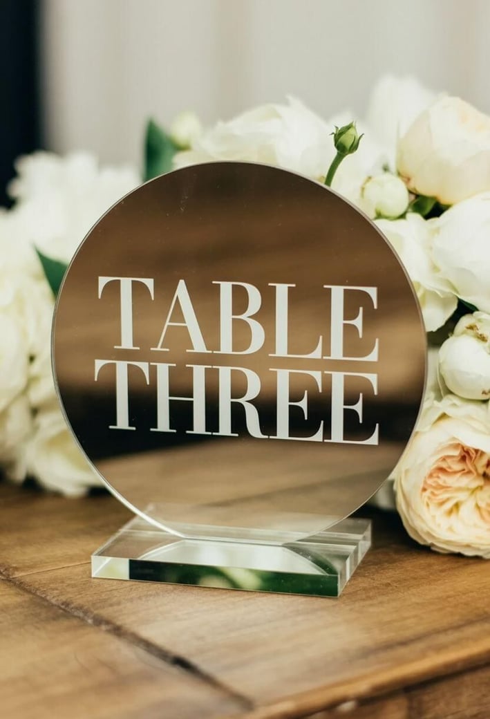 mirror table number