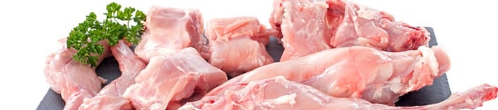Produits de lapin pour chien