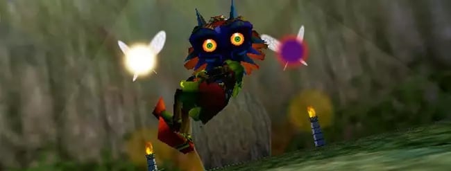 Skull Kid con la máscara de Majora se convirtió en uno de los villanos favoritos