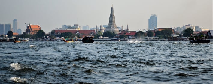 Chao Phraya River in Bangkok, Thailand