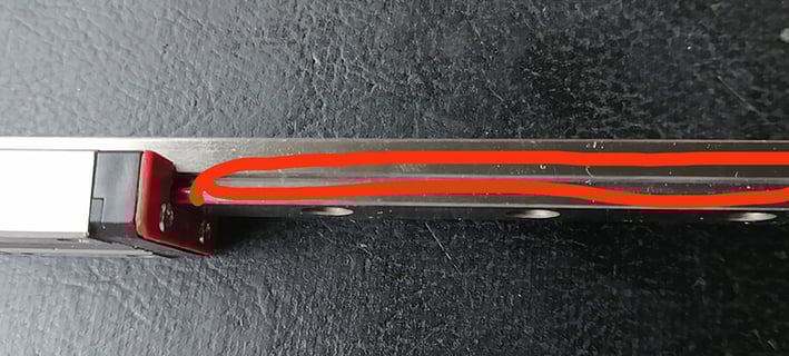 Small linear rail