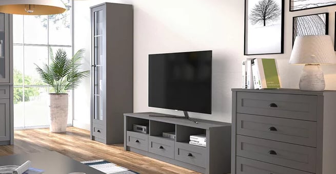 Salon parma gris 