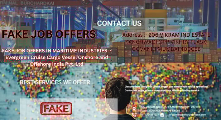 Evergreen Cruise Vessel Job 