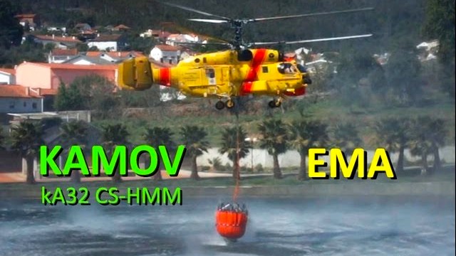 Kamov Ka-32 EMA combate a incêndios