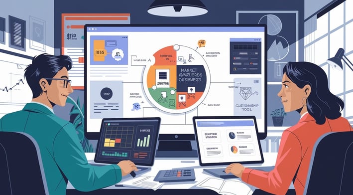 Social page and account management