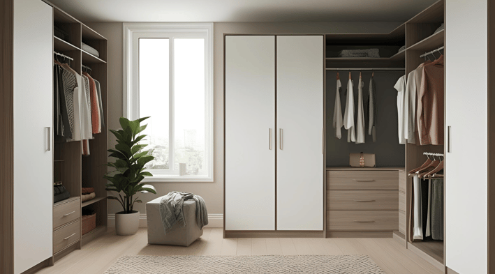 Wardrobe Design for Corners
