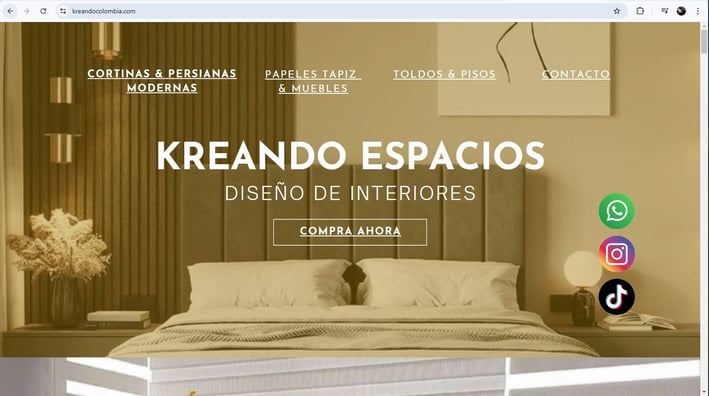 diseño sitio web