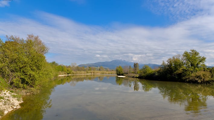 Arachthos River in Greece