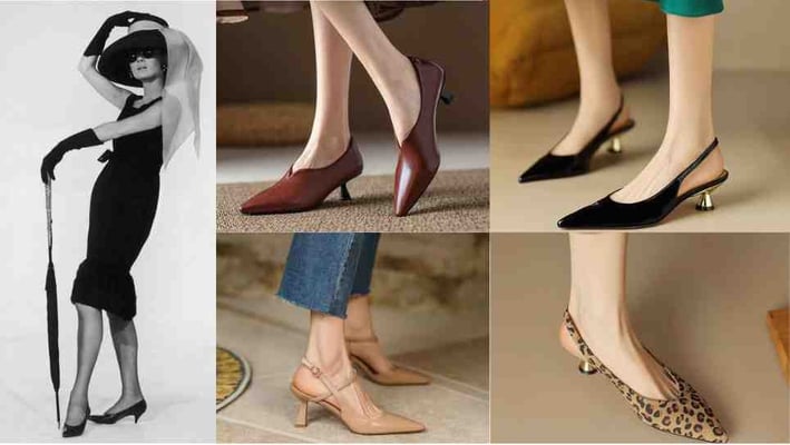 KITTEN HEELS