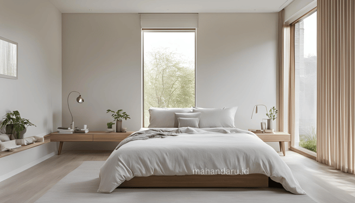 design tempat tidur minimalist