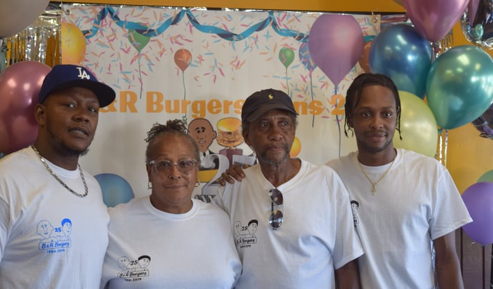 the owners of B&R Burgers