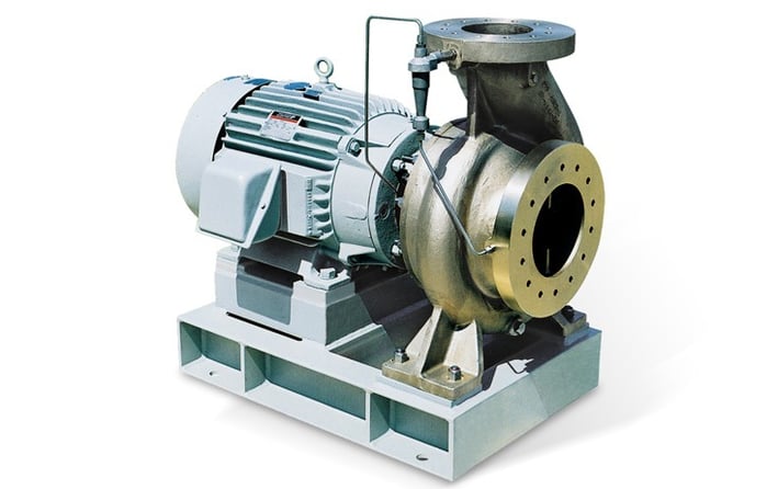 a pump with a pump on top of it