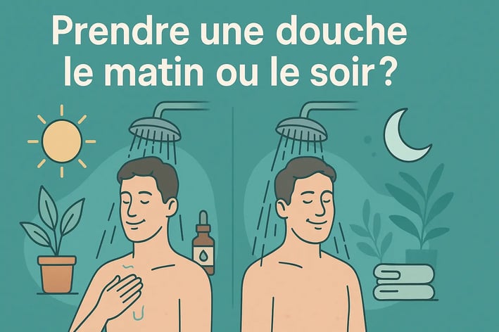 prendre une douche le matin ou le soir recherchesante