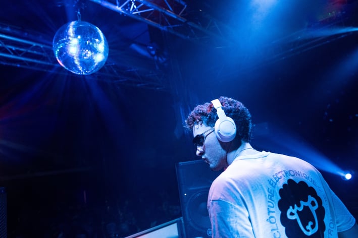 photographie de concert techno musique Grenoble