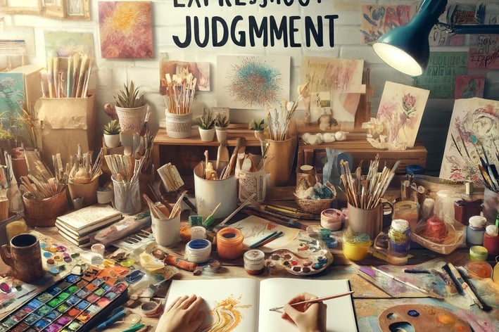 image of Creative Expression Without Judgment