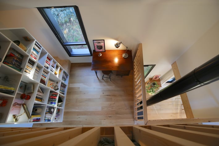 Bibliothèque mezzanine