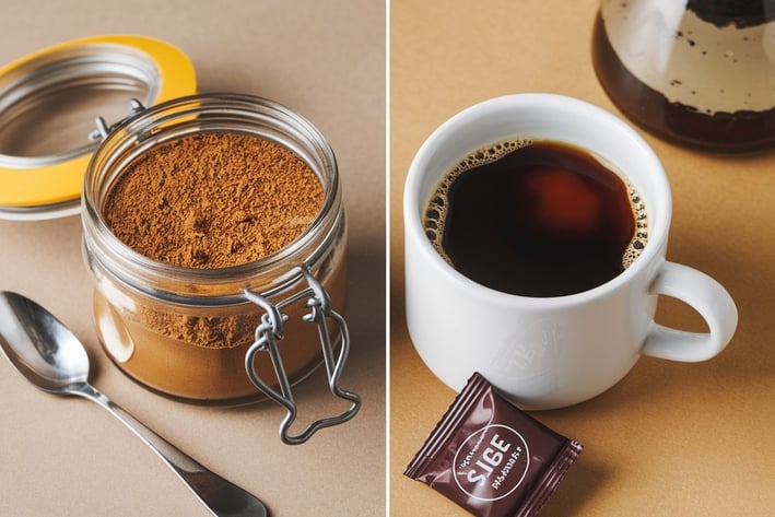 Comparing Instant Coffee to Brewed Coffee