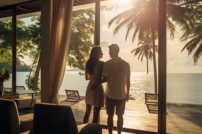 Guests at a luxury villa in Krabi, Thailand.