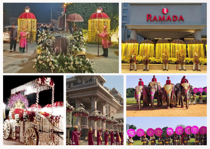 STUNNING DECORATIONS OF BARAAT ELEMENTS BY GEET EVENTS