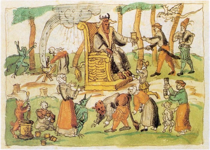Sabbat de sorcières. Chronique de Johann Jakob Wick (xvie siècle)