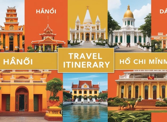 Hanoi - Danang - Ho Chi Minh