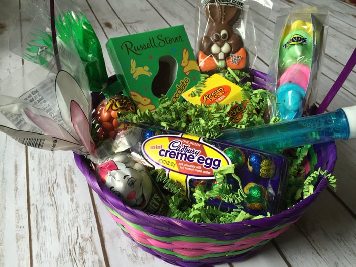 easter basket essentials, easter basket stuffers
