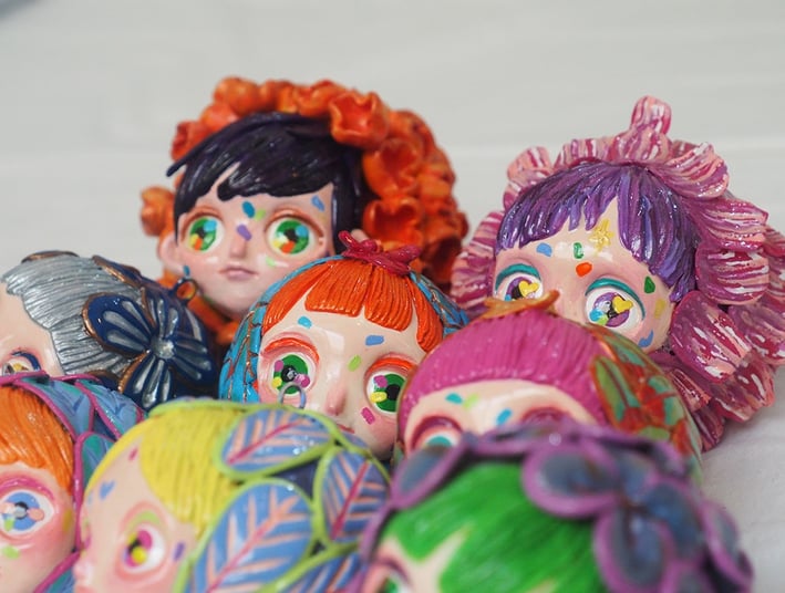 all-season ornaments 2022 polymer clay sculpture