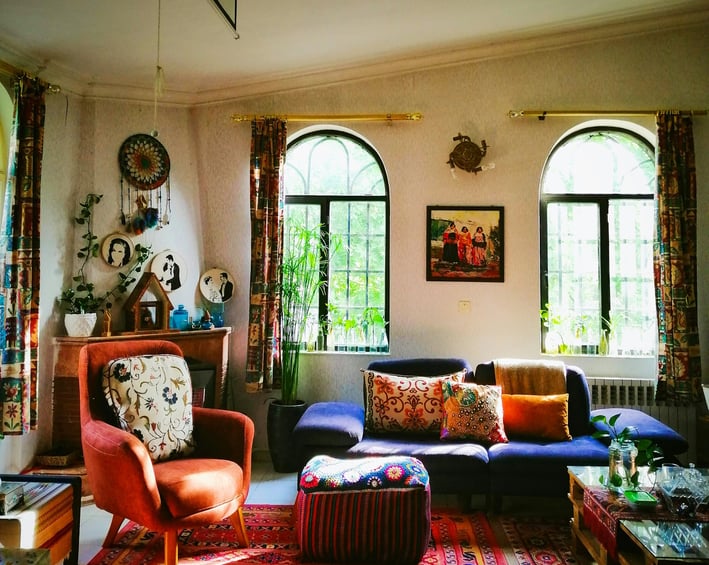 Bohemian interior