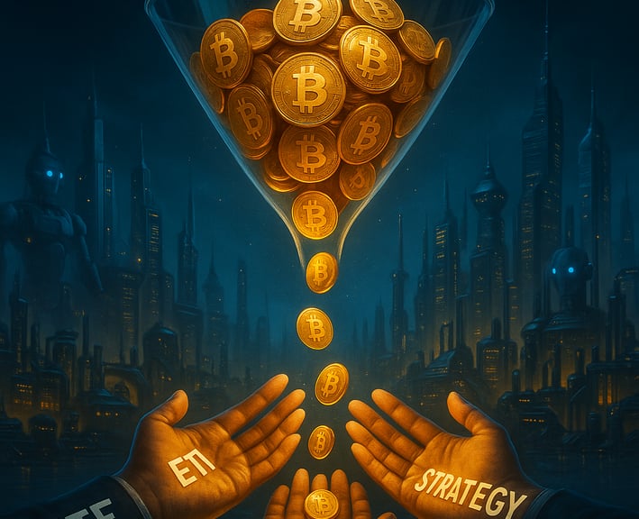 Rareté structurelle du Bitcoin : entonnoir institutionnel, accumulation et raréfaction de l’offre ci
