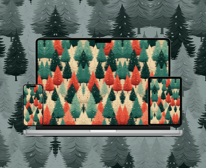 christmas  wallpaper - for a Macs laptop, iPhone and iPod.
