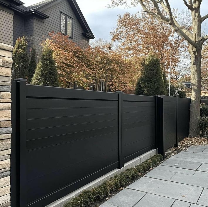 Aluminum fence