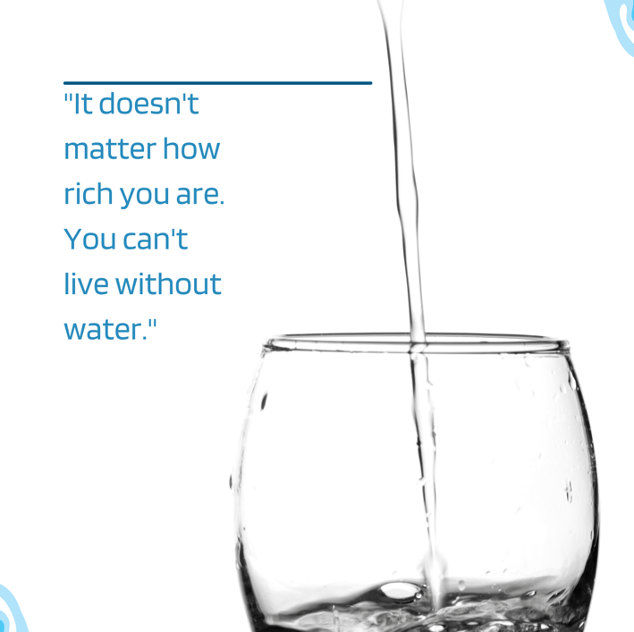 water