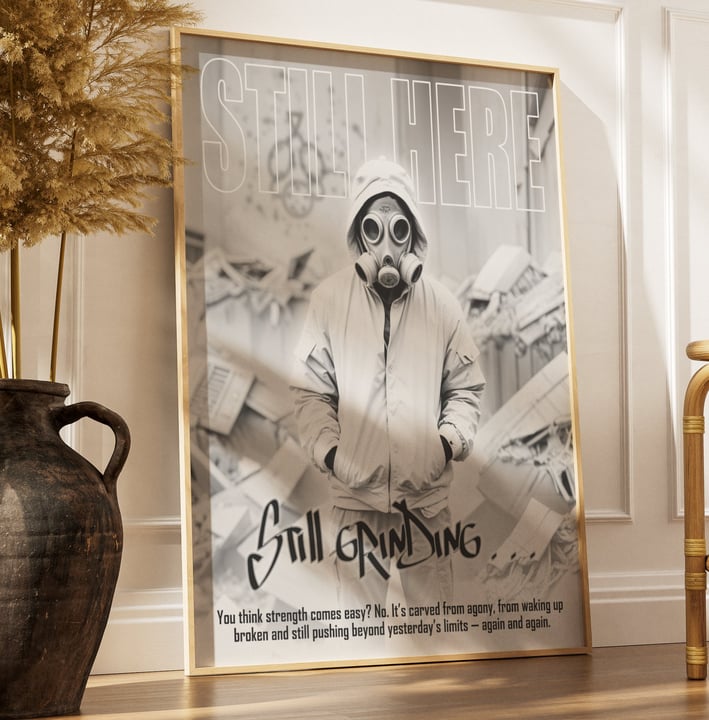 Poster design mockup