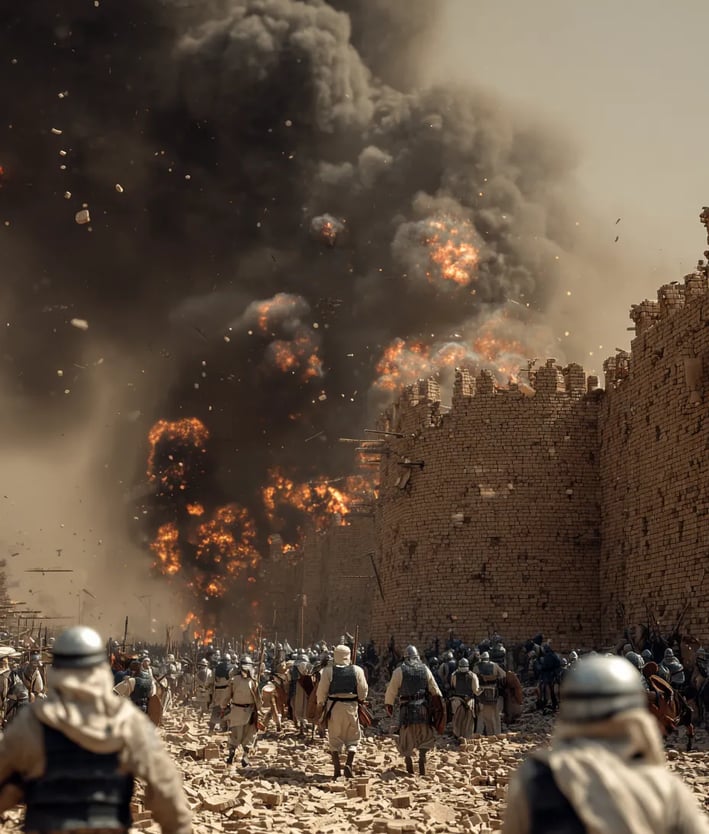 Baghdad Walls, 1401 CE: Flames and Fury