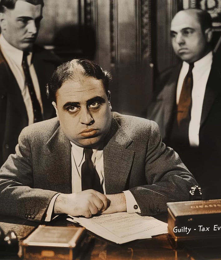 Capone’s Courtroom, Chicago, 1931